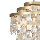 Five Light Chandelier<br /><span style="color:#4AB0CE;">Entrega: 4-10 dias en USA</span><br /><span style="color:#4AB0CE;font-size:60%;">PREGUNTE POR ENTREGA EN PANAMA</span><br />Collection: Kalani<br />Finish: French Gold