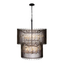 14 Light Chandelier<br /><span style="color:#4AB0CE;">Entrega: 14-15 semanas en USA</span><br /><span style="color:#4AB0CE;font-size:60%;">PREGUNTE POR ENTREGA EN PANAMA</span><br />Collection: Park Row<br />Finish: Matte Black/French Gold