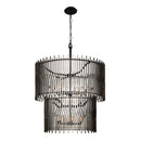 14 Light Chandelier<br /><span style="color:#4AB0CE;">Entrega: 14-15 semanas en USA</span><br /><span style="color:#4AB0CE;font-size:60%;">PREGUNTE POR ENTREGA EN PANAMA</span><br />Collection: Park Row<br />Finish: Matte Black/French Gold