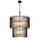 14 Light Chandelier<br /><span style="color:#4AB0CE;">Entrega: 14-15 semanas en USA</span><br /><span style="color:#4AB0CE;font-size:60%;">PREGUNTE POR ENTREGA EN PANAMA</span><br />Collection: Park Row<br />Finish: Matte Black/French Gold