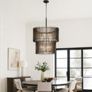 14 Light Chandelier<br /><span style="color:#4AB0CE;">Entrega: 14-15 semanas en USA</span><br /><span style="color:#4AB0CE;font-size:60%;">PREGUNTE POR ENTREGA EN PANAMA</span><br />Collection: Park Row<br />Finish: Matte Black/French Gold