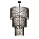 18 Light Chandelier<br /><span style="color:#4AB0CE;">Entrega: 4-10 dias en USA</span><br /><span style="color:#4AB0CE;font-size:60%;">PREGUNTE POR ENTREGA EN PANAMA</span><br />Collection: Park Row<br />Finish: Matte Black/French Gold