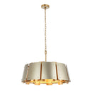 Five Light Pendant<br /><span style="color:#4AB0CE;">Entrega: 4-10 dias en USA</span><br /><span style="color:#4AB0CE;font-size:60%;">PREGUNTE POR ENTREGA EN PANAMA</span><br />Collection: Peep Show<br />Finish: Sunwashed Silver/Brushed Sienna