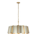 Eight Light Pendant<br /><span style="color:#4AB0CE;">Entrega: 4-10 dias en USA</span><br /><span style="color:#4AB0CE;font-size:60%;">PREGUNTE POR ENTREGA EN PANAMA</span><br />Collection: Peep Show<br />Finish: Sunwashed Silver/Brushed Sienna