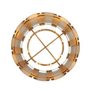 Varaluz - 518P08SSBS - Eight Light Pendant - Peep Show - Sunwashed Silver/Brushed Sienna