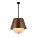 Six Light Pendant<br /><span style="color:#4AB0CE;">Entrega: 4-10 dias en USA</span><br /><span style="color:#4AB0CE;font-size:60%;">PREGUNTE POR ENTREGA EN PANAMA</span><br />Collection: Rock On<br />Finish: Brontourage/Matte Black