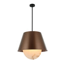 Six Light Pendant<br /><span style="color:#4AB0CE;">Entrega: 4-10 dias en USA</span><br /><span style="color:#4AB0CE;font-size:60%;">PREGUNTE POR ENTREGA EN PANAMA</span><br />Collection: Rock On<br />Finish: Brontourage/Matte Black