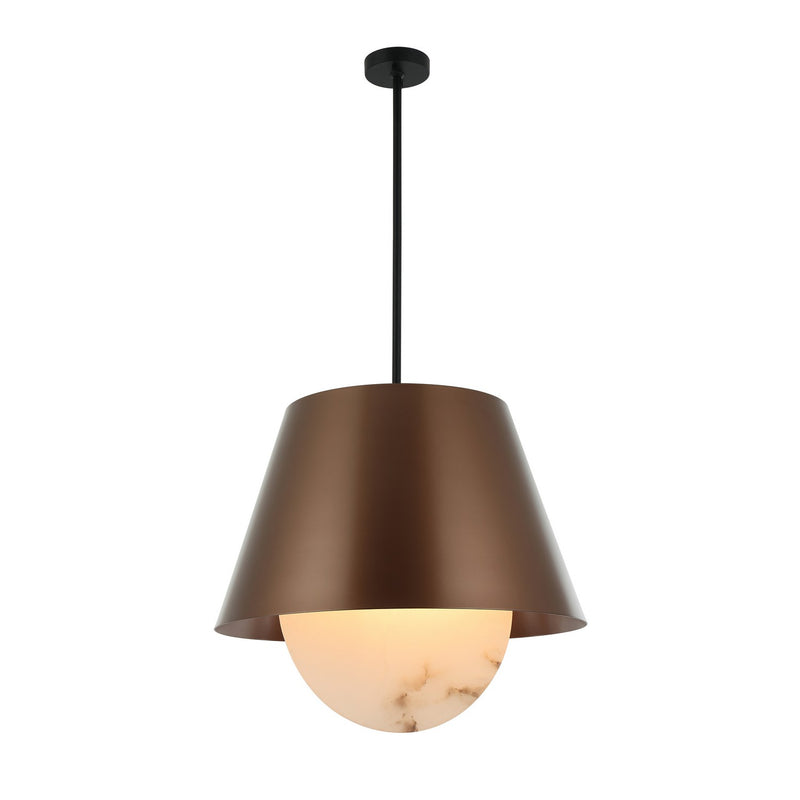 Six Light Pendant<br /><span style="color:#4AB0CE;">Entrega: 4-5 semanas en USA</span><br /><span style="color:#4AB0CE;font-size:60%;">PREGUNTE POR ENTREGA EN PANAMA</span><br />Collection: Rock On<br />Finish: Brontourage/Matte Black