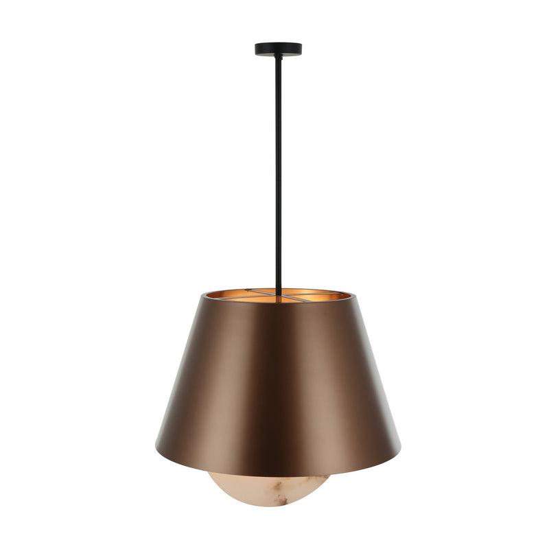 Six Light Pendant<br /><span style="color:#4AB0CE;">Entrega: 4-10 dias en USA</span><br /><span style="color:#4AB0CE;font-size:60%;">PREGUNTE POR ENTREGA EN PANAMA</span><br />Collection: Rock On<br />Finish: Brontourage/Matte Black