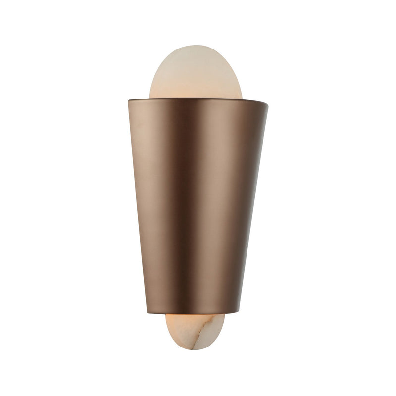 Two Light Wall Sconce<br /><span style="color:#4AB0CE;">Entrega: 4-5 semanas en USA</span><br /><span style="color:#4AB0CE;font-size:60%;">PREGUNTE POR ENTREGA EN PANAMA</span><br />Collection: Rock On<br />Finish: Brontourage/Matte Black