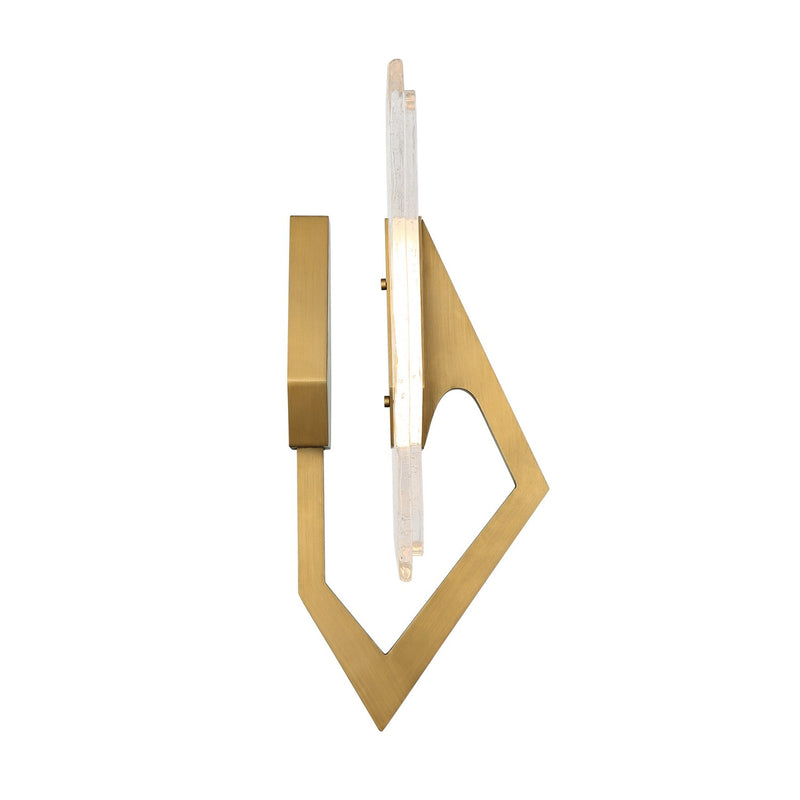LED Wall Sconce<br /><span style="color:#4AB0CE;">Entrega: 4-5 semanas en USA</span><br /><span style="color:#4AB0CE;font-size:60%;">PREGUNTE POR ENTREGA EN PANAMA</span><br />Collection: Down the Wrong Path<br />Finish: Brass Kisser