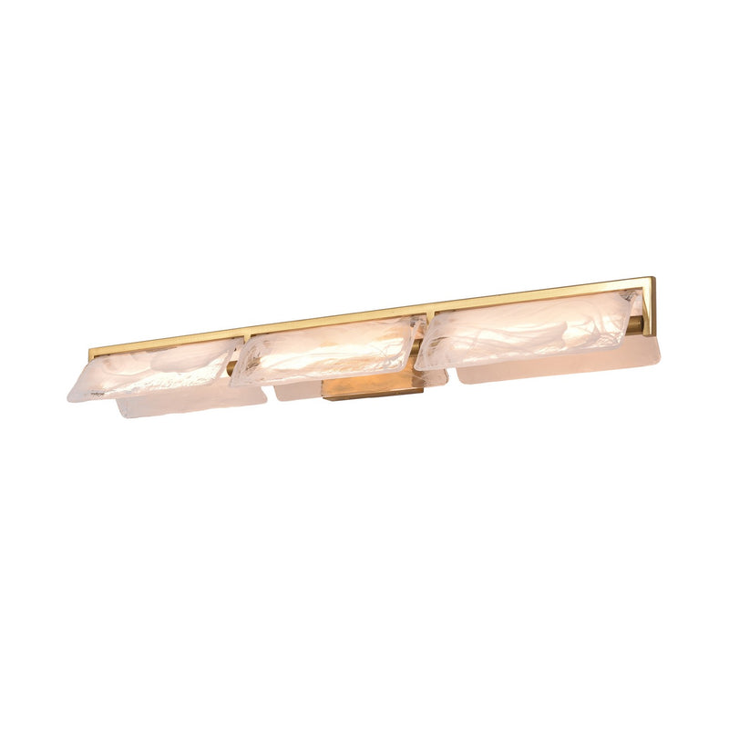 LED Bath Fixture<br /><span style="color:#4AB0CE;">Entrega: 4-5 semanas en USA</span><br /><span style="color:#4AB0CE;font-size:60%;">PREGUNTE POR ENTREGA EN PANAMA</span><br />Collection: Mingle<br />Finish: Satin Brass