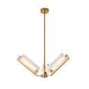 LED Chandelier<br /><span style="color:#4AB0CE;">Entrega: 4-10 dias en USA</span><br /><span style="color:#4AB0CE;font-size:60%;">PREGUNTE POR ENTREGA EN PANAMA</span><br />Collection: Mingle<br />Finish: Satin Brass