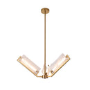 LED Chandelier<br /><span style="color:#4AB0CE;">Entrega: 4-10 dias en USA</span><br /><span style="color:#4AB0CE;font-size:60%;">PREGUNTE POR ENTREGA EN PANAMA</span><br />Collection: Mingle<br />Finish: Satin Brass