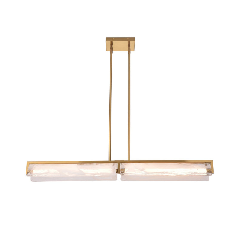 LED Linear<br /><span style="color:#4AB0CE;">Entrega: 4-5 semanas en USA</span><br /><span style="color:#4AB0CE;font-size:60%;">PREGUNTE POR ENTREGA EN PANAMA</span><br />Collection: Mingle<br />Finish: Satin Brass