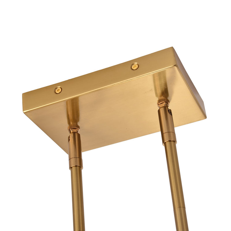Varaluz - 531N02SB - LED Linear - Mingle - Satin Brass