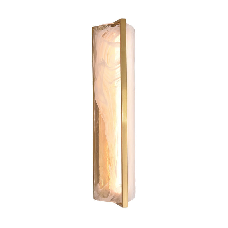 LED Wall Sconce<br /><span style="color:#4AB0CE;">Entrega: 4-5 semanas en USA</span><br /><span style="color:#4AB0CE;font-size:60%;">PREGUNTE POR ENTREGA EN PANAMA</span><br />Collection: Mingle<br />Finish: Satin Brass