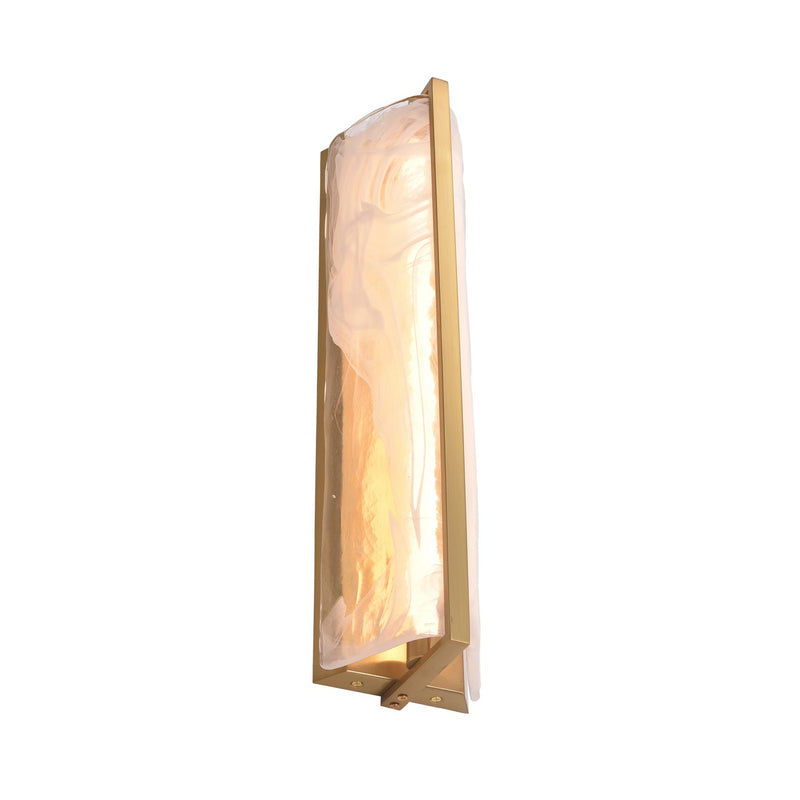 LED Wall Sconce<br /><span style="color:#4AB0CE;">Entrega: 4-5 semanas en USA</span><br /><span style="color:#4AB0CE;font-size:60%;">PREGUNTE POR ENTREGA EN PANAMA</span><br />Collection: Mingle<br />Finish: Satin Brass
