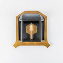 One Light Wall Sconce<br /><span style="color:#4AB0CE;">Entrega: 5-6 semanas en USA</span><br /><span style="color:#4AB0CE;font-size:60%;">PREGUNTE POR ENTREGA EN PANAMA</span><br />Collection: Gaslighter<br />Finish: Blackened Zinc/Heritage Bronze