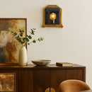One Light Wall Sconce<br /><span style="color:#4AB0CE;">Entrega: 5-6 semanas en USA</span><br /><span style="color:#4AB0CE;font-size:60%;">PREGUNTE POR ENTREGA EN PANAMA</span><br />Collection: Gaslighter<br />Finish: Blackened Zinc/Heritage Bronze