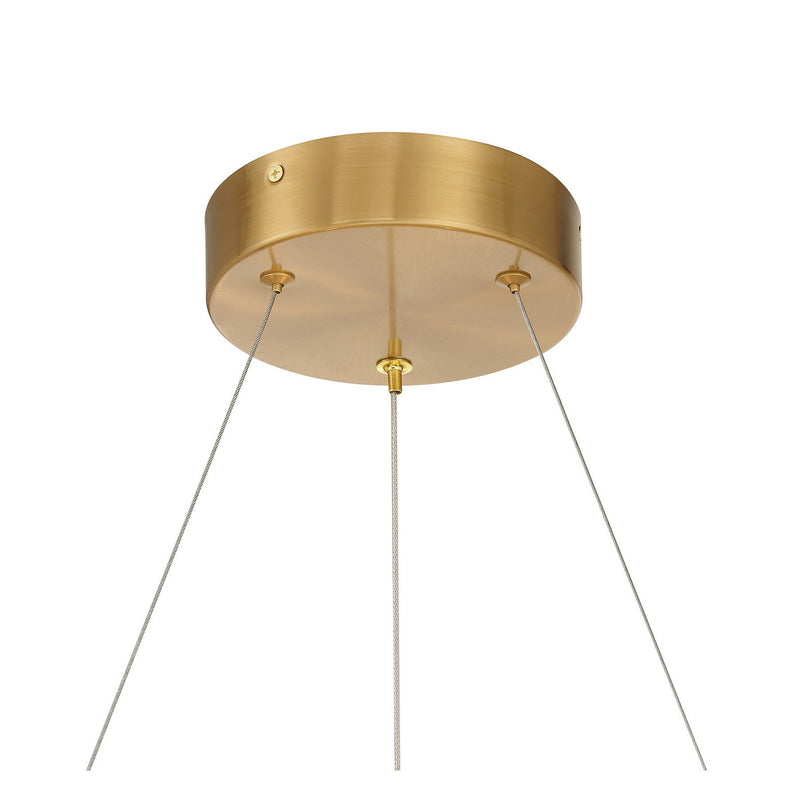 LED Chandelier<br /><span style="color:#4AB0CE;">Entrega: 2-3 semanas en USA</span><br /><span style="color:#4AB0CE;font-size:60%;">PREGUNTE POR ENTREGA EN PANAMA</span><br />Collection: Castello<br />Finish: Warm Brass