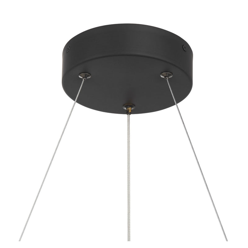 LED Chandelier<br /><span style="color:#4AB0CE;">Entrega: 2-3 semanas en USA</span><br /><span style="color:#4AB0CE;font-size:60%;">PREGUNTE POR ENTREGA EN PANAMA</span><br />Collection: Castello<br />Finish: Matte Black