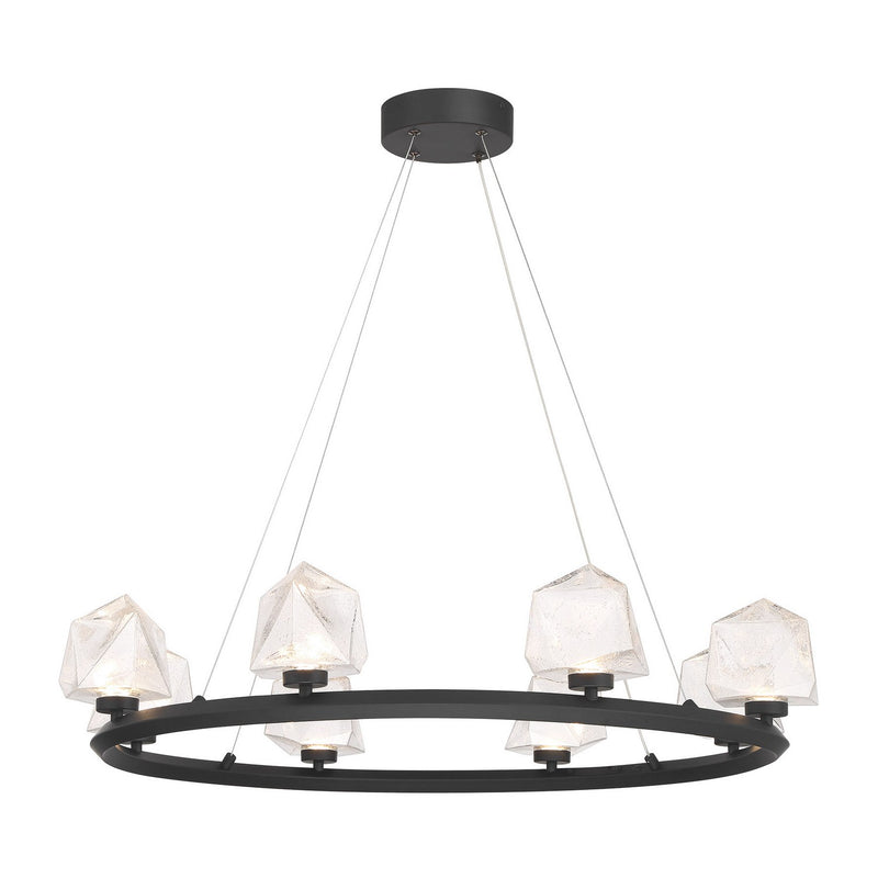 LED Chandelier<br /><span style="color:#4AB0CE;">Entrega: 2-3 semanas en USA</span><br /><span style="color:#4AB0CE;font-size:60%;">PREGUNTE POR ENTREGA EN PANAMA</span><br />Collection: Castello<br />Finish: Matte Black
