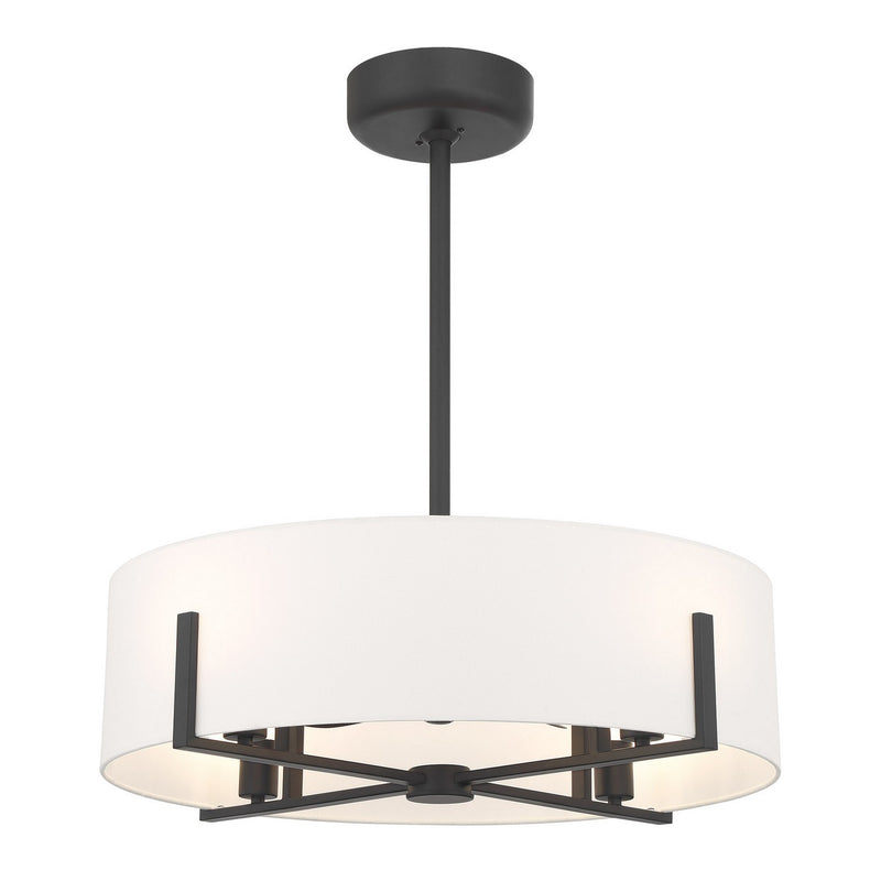 LED Fan D'Lier<br /><span style="color:#4AB0CE;">Entrega: 4-10 dias en USA</span><br /><span style="color:#4AB0CE;font-size:60%;">PREGUNTE POR ENTREGA EN PANAMA</span><br />Collection: Mansell<br />Finish: Matte Black