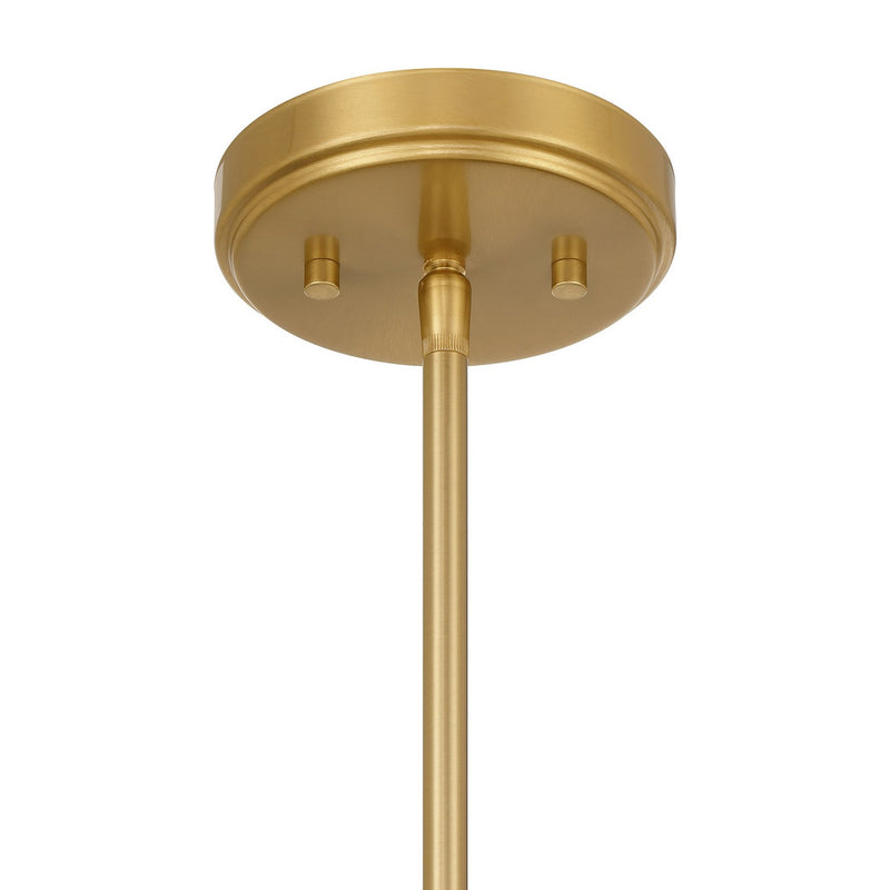 One Light Pendant<br /><span style="color:#4AB0CE;">Entrega: 4-10 dias en USA</span><br /><span style="color:#4AB0CE;font-size:60%;">PREGUNTE POR ENTREGA EN PANAMA</span><br />Collection: Bartlet<br />Finish: Warm Brass