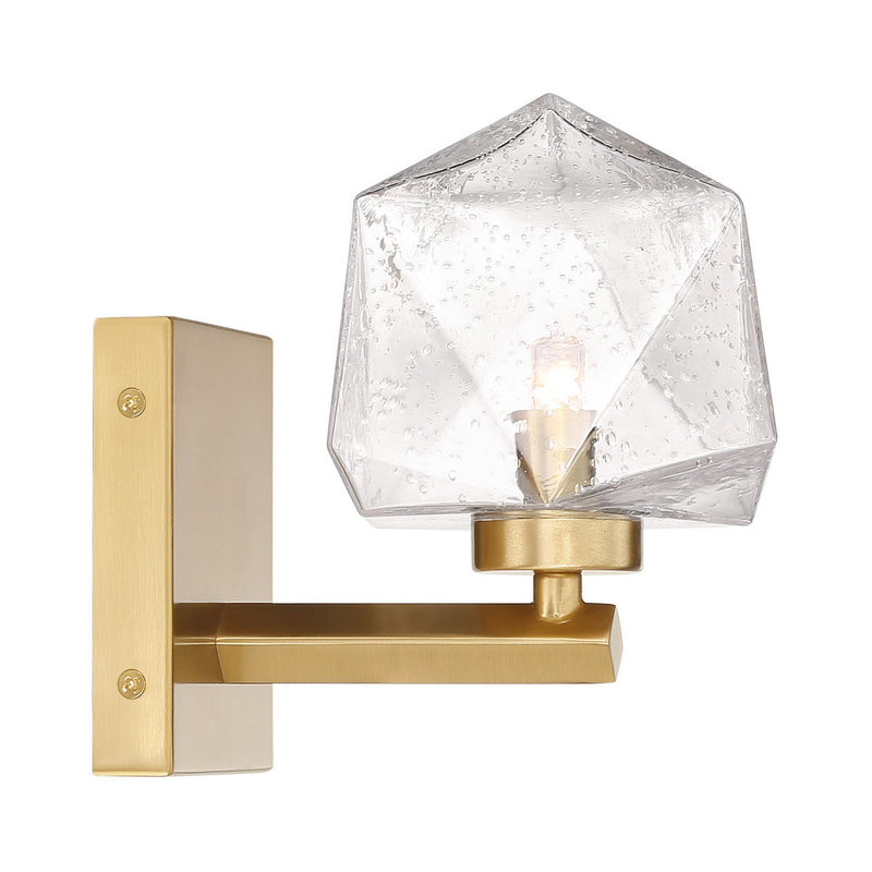 LED Wall Sconce<br /><span style="color:#4AB0CE;">Entrega: 2-3 semanas en USA</span><br /><span style="color:#4AB0CE;font-size:60%;">PREGUNTE POR ENTREGA EN PANAMA</span><br />Collection: Castello<br />Finish: Warm Brass