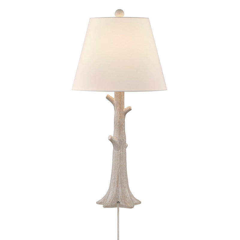 One Light Table Lamp<br /><span style="color:#4AB0CE;">Entrega: 7-8 semanas en USA</span><br /><span style="color:#4AB0CE;font-size:60%;">PREGUNTE POR ENTREGA EN PANAMA</span><br />Collection: Penny<br />Finish: Distressed White