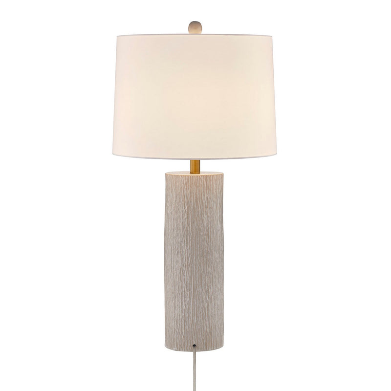 One Light Table Lamp<br /><span style="color:#4AB0CE;">Entrega: 7-8 semanas en USA</span><br /><span style="color:#4AB0CE;font-size:60%;">PREGUNTE POR ENTREGA EN PANAMA</span><br />Collection: Amanda<br />Finish: Distressed White