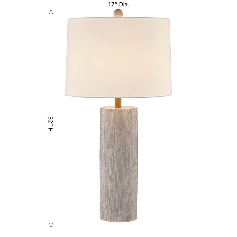 Savoy House - 11-CD02 - One Light Table Lamp - Amanda - Distressed White