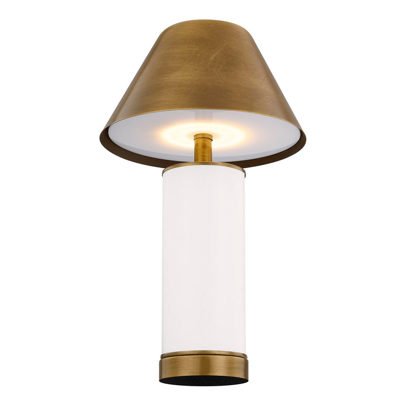 LED Table Lamp<br /><span style="color:#4AB0CE;">Entrega: 7-8 semanas en USA</span><br /><span style="color:#4AB0CE;font-size:60%;">PREGUNTE POR ENTREGA EN PANAMA</span><br />Collection: Molly<br />Finish: Blanc De Blanc