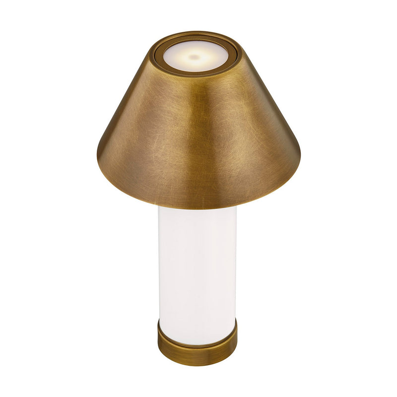 LED Table Lamp<br /><span style="color:#4AB0CE;">Entrega: 7-8 semanas en USA</span><br /><span style="color:#4AB0CE;font-size:60%;">PREGUNTE POR ENTREGA EN PANAMA</span><br />Collection: Molly<br />Finish: Blanc De Blanc