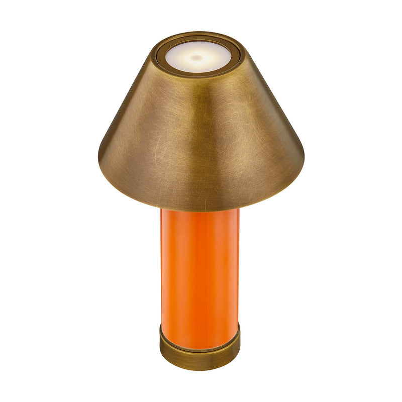 LED Table Lamp<br /><span style="color:#4AB0CE;">Entrega: 7-8 semanas en USA</span><br /><span style="color:#4AB0CE;font-size:60%;">PREGUNTE POR ENTREGA EN PANAMA</span><br />Collection: Molly<br />Finish: Exuberance Orange