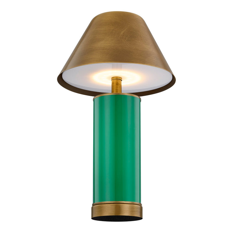 LED Table Lamp<br /><span style="color:#4AB0CE;">Entrega: 7-8 semanas en USA</span><br /><span style="color:#4AB0CE;font-size:60%;">PREGUNTE POR ENTREGA EN PANAMA</span><br />Collection: Molly<br />Finish: Jolly Green