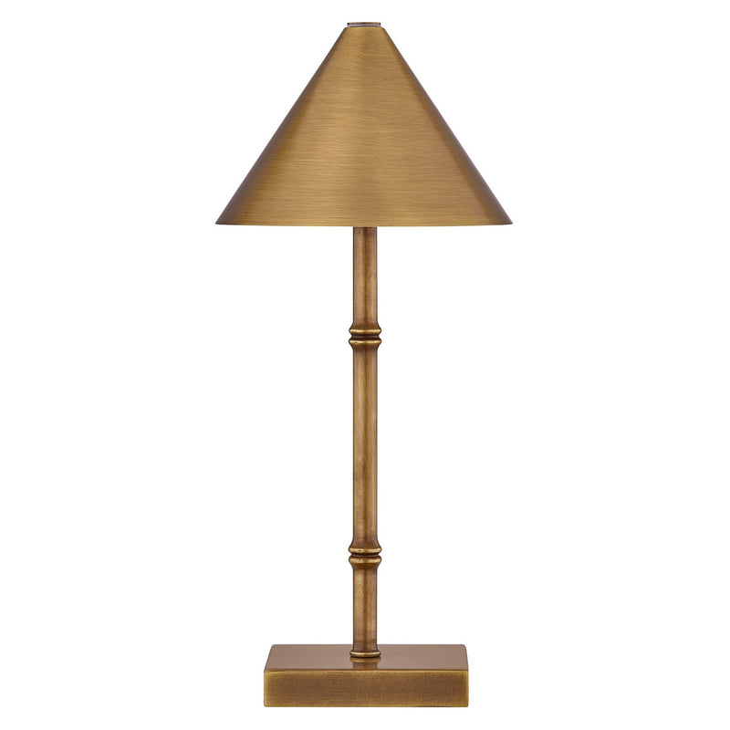 LED Table Lamp<br /><span style="color:#4AB0CE;">Entrega: 7-8 semanas en USA</span><br /><span style="color:#4AB0CE;font-size:60%;">PREGUNTE POR ENTREGA EN PANAMA</span><br />Collection: Mae<br />Finish: Brass Bamboo