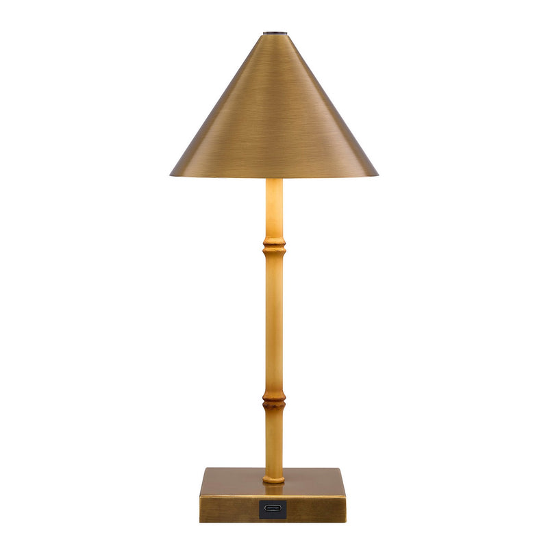 LED Table Lamp<br /><span style="color:#4AB0CE;">Entrega: 7-8 semanas en USA</span><br /><span style="color:#4AB0CE;font-size:60%;">PREGUNTE POR ENTREGA EN PANAMA</span><br />Collection: Mae<br />Finish: Natural Bamboo