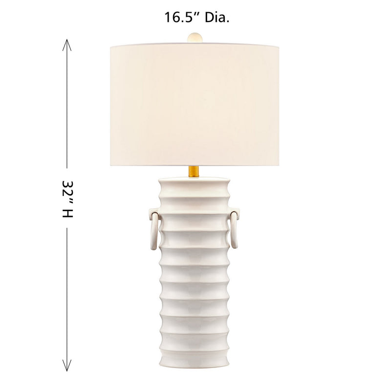 Savoy House - 11-CD09 - One Light Table Lamp - Cindy - White