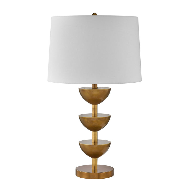 One Light Table Lamp<br /><span style="color:#4AB0CE;">Entrega: 7-8 semanas en USA</span><br /><span style="color:#4AB0CE;font-size:60%;">PREGUNTE POR ENTREGA EN PANAMA</span><br />Collection: Parson<br />Finish: Brass