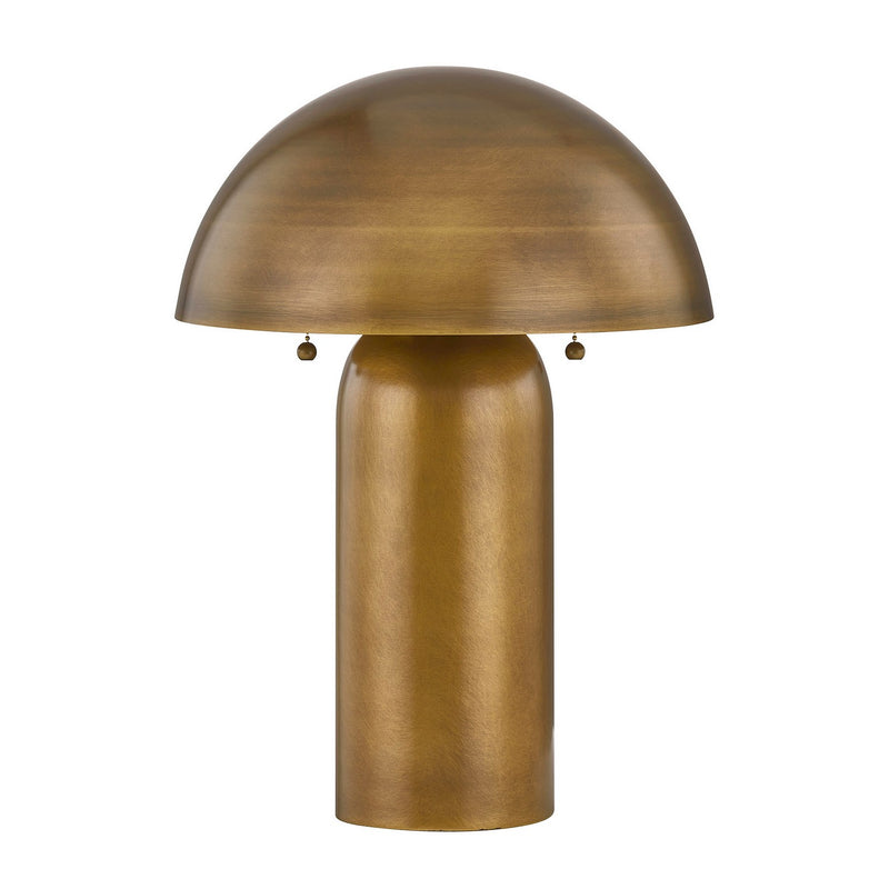 One Light Table Lamp<br /><span style="color:#4AB0CE;">Entrega: 2-3 semanas en USA</span><br /><span style="color:#4AB0CE;font-size:60%;">PREGUNTE POR ENTREGA EN PANAMA</span><br />Collection: McKey<br />Finish: Brass