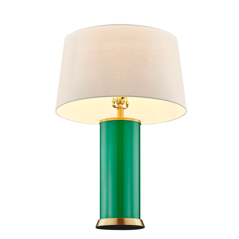 One Light Table Lamp<br /><span style="color:#4AB0CE;">Entrega: 7-8 semanas en USA</span><br /><span style="color:#4AB0CE;font-size:60%;">PREGUNTE POR ENTREGA EN PANAMA</span><br />Collection: Melissa<br />Finish: Jolly Green