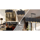 Minka-Lavery - 1419-897 - Ten Light Island Pendant - Vailen - Dark Matte Black
