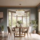 Minka-Lavery - 2079-870 - Nine Light Pendant - Briscade - Painted Legacy Brass
