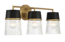 Three Light Vanity<br /><span style="color:#4AB0CE;">Entrega: 2-3 semanas en USA</span><br /><span style="color:#4AB0CE;font-size:60%;">PREGUNTE POR ENTREGA EN PANAMA</span><br />Collection: Stamford<br />Finish: Legacy Brass
