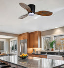 Minka Aire - F693L-CL/DK - 36"Ceiling Fan - Ventiara - Coal Black