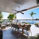 Minka Aire - F698L-LBR/DO - 60"Ceiling Fan - Mortyn - Legacy Brass