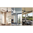 52"Ceiling Fan<br /><span style="color:#4AB0CE;">Entrega: 4-10 dias en USA</span><br /><span style="color:#4AB0CE;font-size:60%;">PREGUNTE POR ENTREGA EN PANAMA</span><br />Collection: Simple<br />Finish: Oil Rubbed Bronze