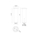 Kuzco Lighting - LD3-SM12W18-3036-WH-UNV-010 - LED Ceiling Mount - Lorna - White
